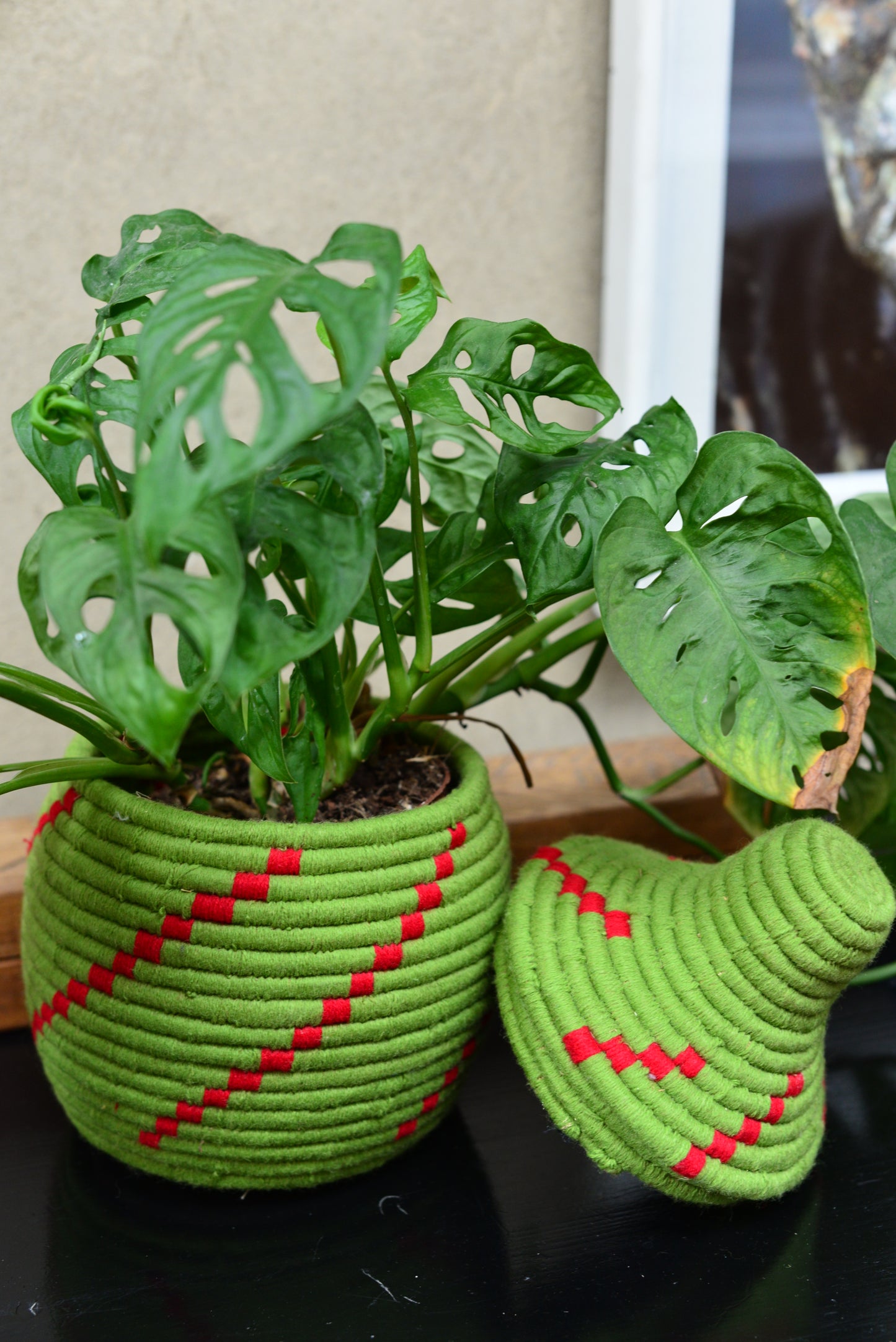 Boîte berbère colorée 23 cm
