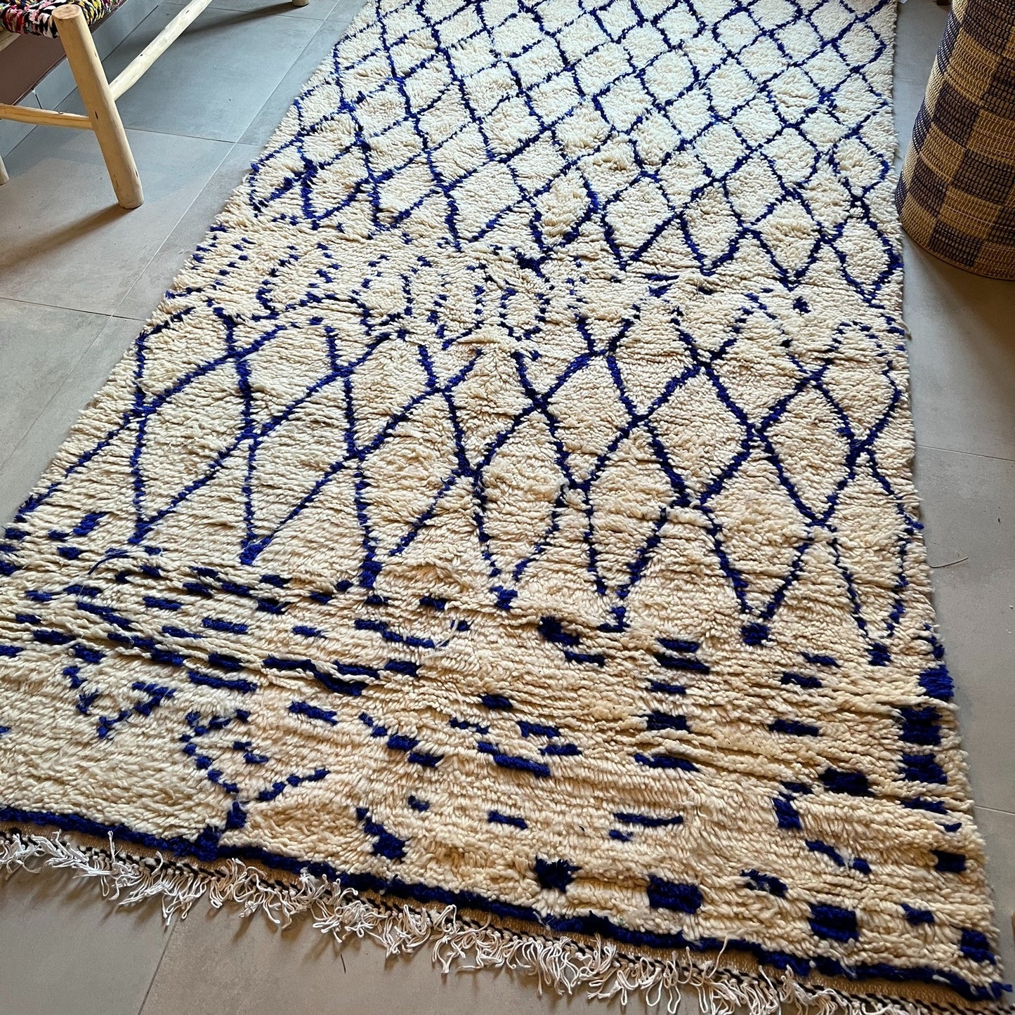 Tapis motifs berbères 125/200 cm